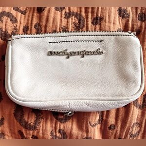 Marc by Marc Jacob’s White Leather Clutch Wallet